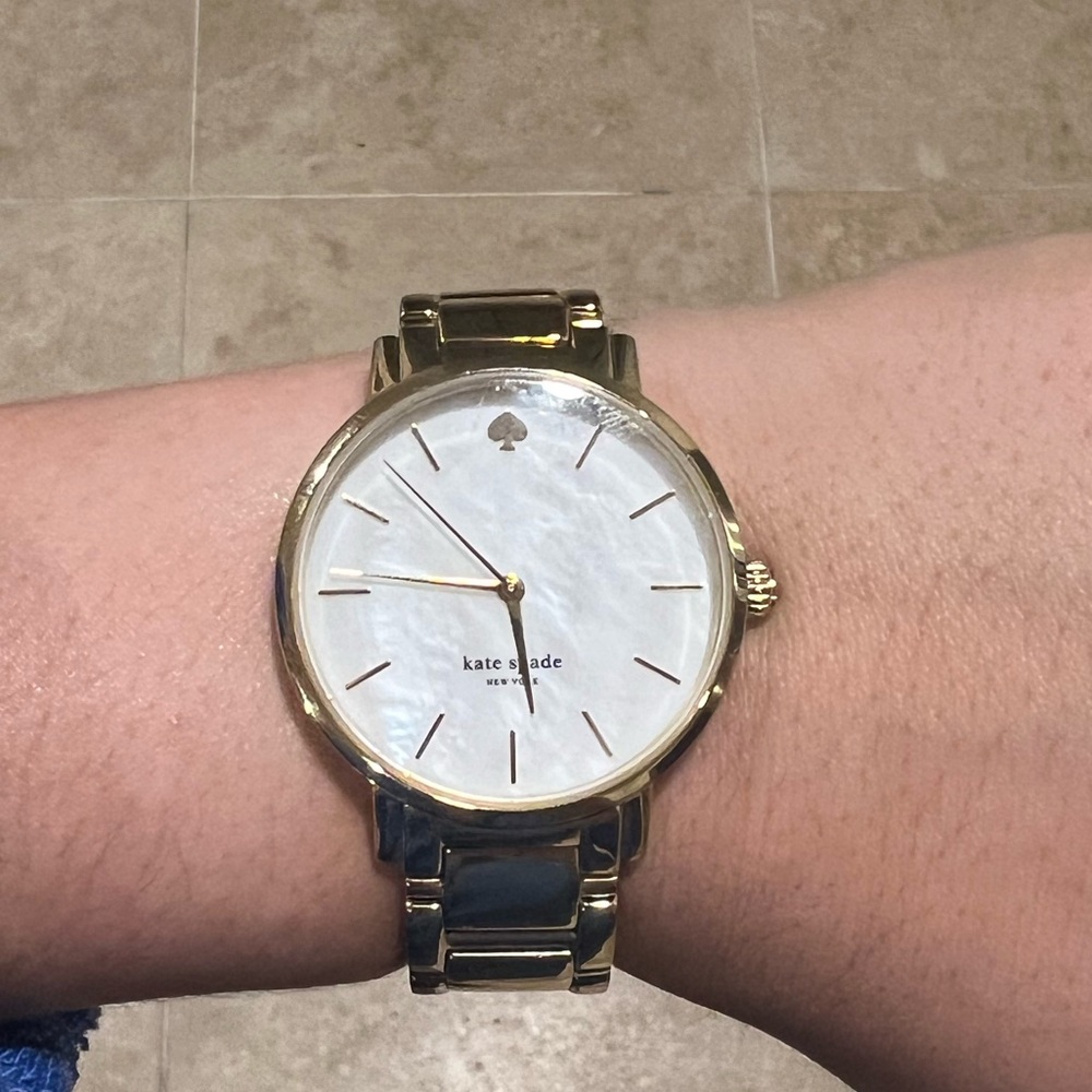Kate Spade New York Women's Gramercy Mother of Pearl Dial Watch